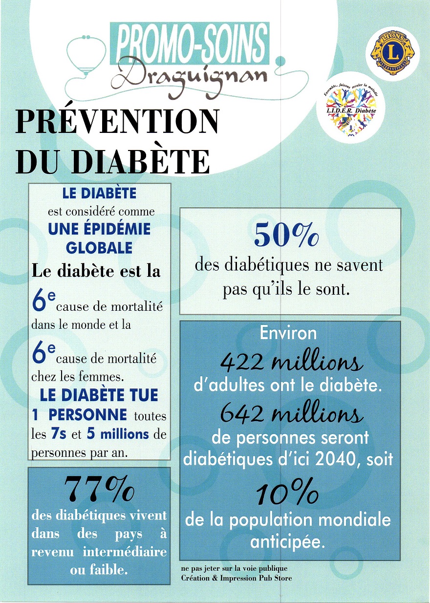 PRÉVENTION DU DIABÈTE